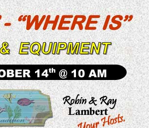 Restaurant & Equipment AUCTION