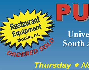 Restaurant Equipment Auction